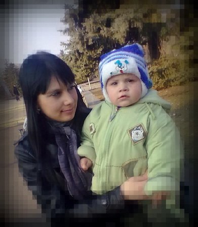 Настя и мой сыночек Даничка