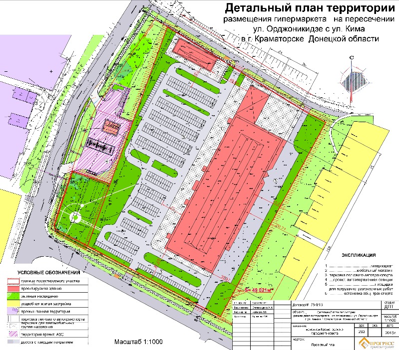 Карта план территории