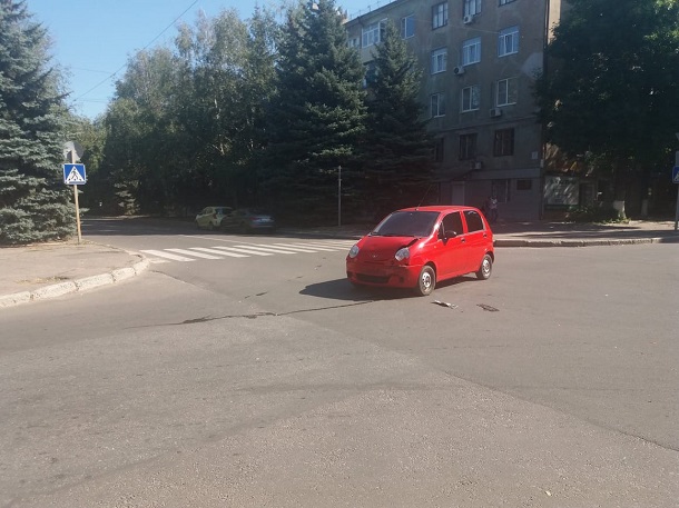 V Kramatorske na perekrestke sluchilos DTP 666