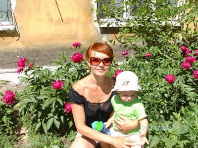 Мама Аня и Платоша